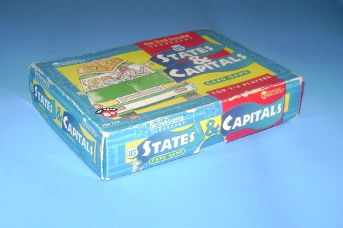 States capitals card - states, &